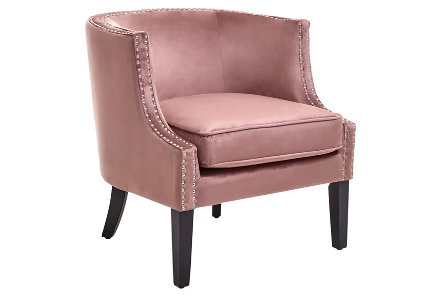 Larissa Velvet Studded Chair
