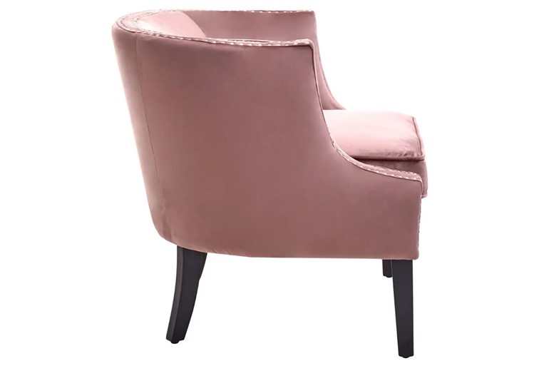 Larissa Velvet Studded Chair