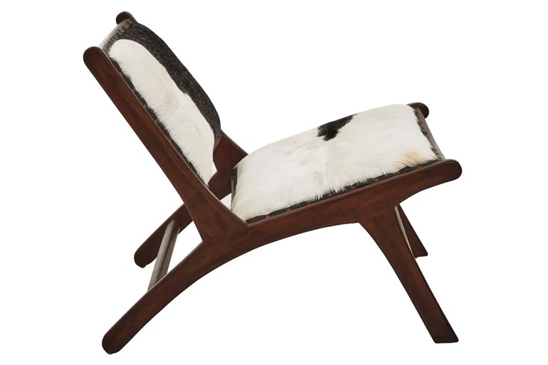 Incha Goat Hide Chair