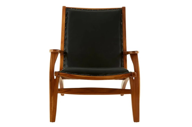 Kendari Leather Lounge Chair