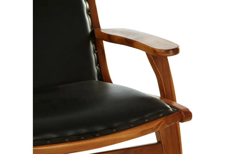 Kendari Leather Lounge Chair