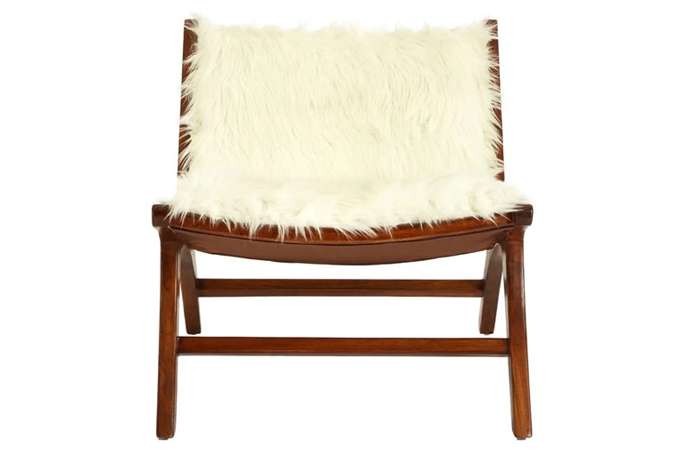 Incha Fur Lounge Chair