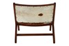 Incha Goat Hide Lounge Chair