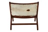 Incha Goat Hide Lounge Chair