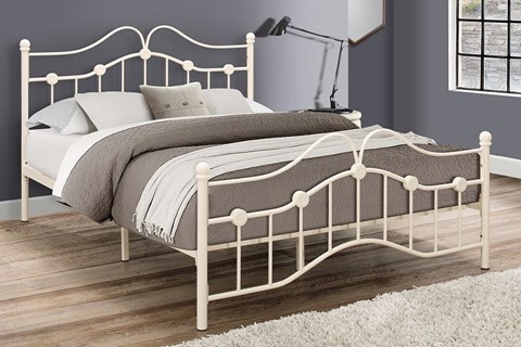 Canterbury Metal Bed - 4'6'' Double 