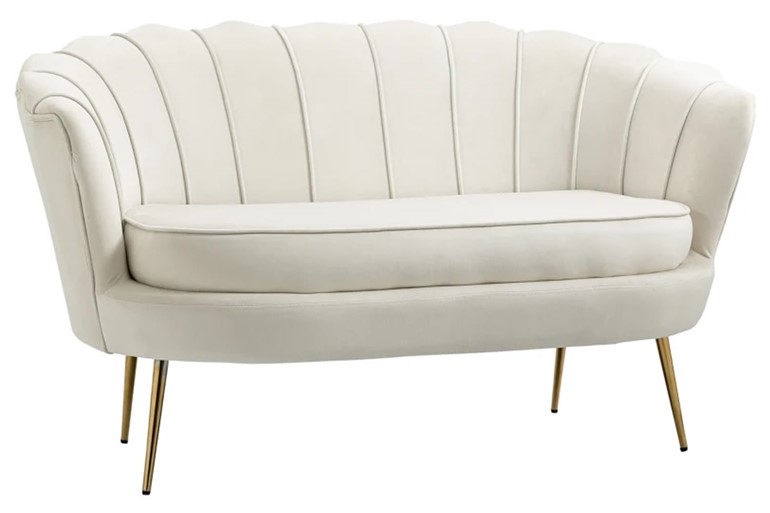 Cleburne Fabric Two Seater Sofa