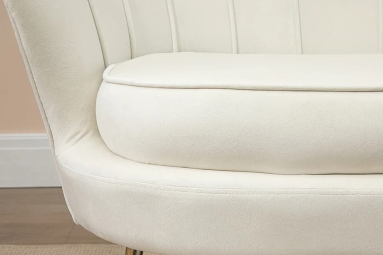 Cleburne Fabric Two Seater Sofa