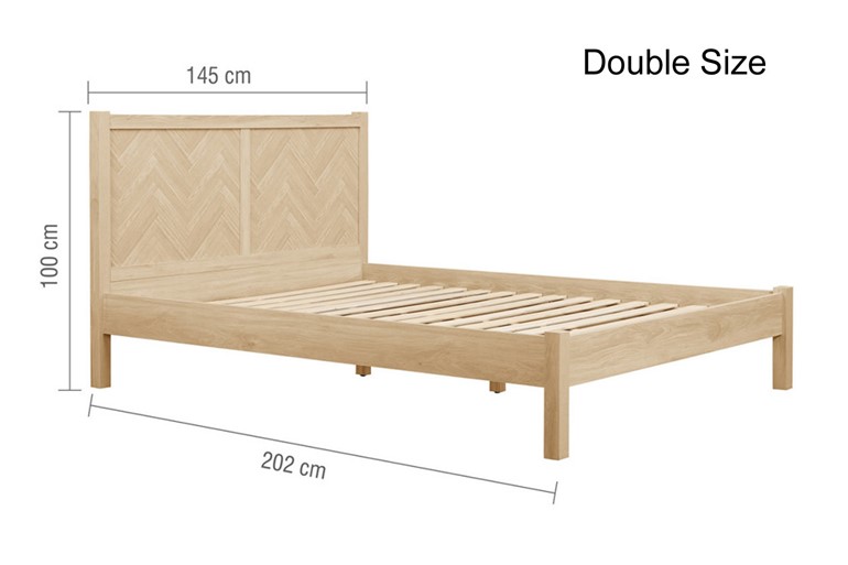 Herringford Wooden Bed Frame
