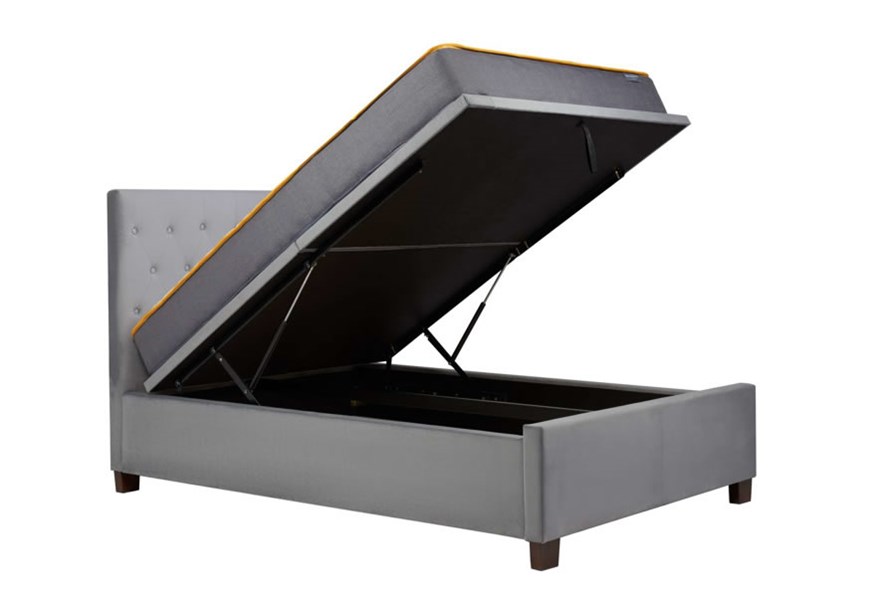 Cologne Fabric Ottoman