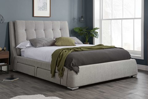 Mayfair Fabric 4 Drawer Bed - 6'0'' Superking 