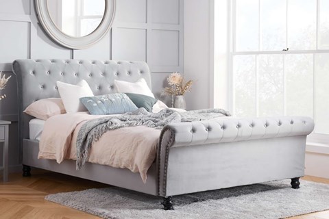 Opulence Fabric Bed - 6'0'' Superking 