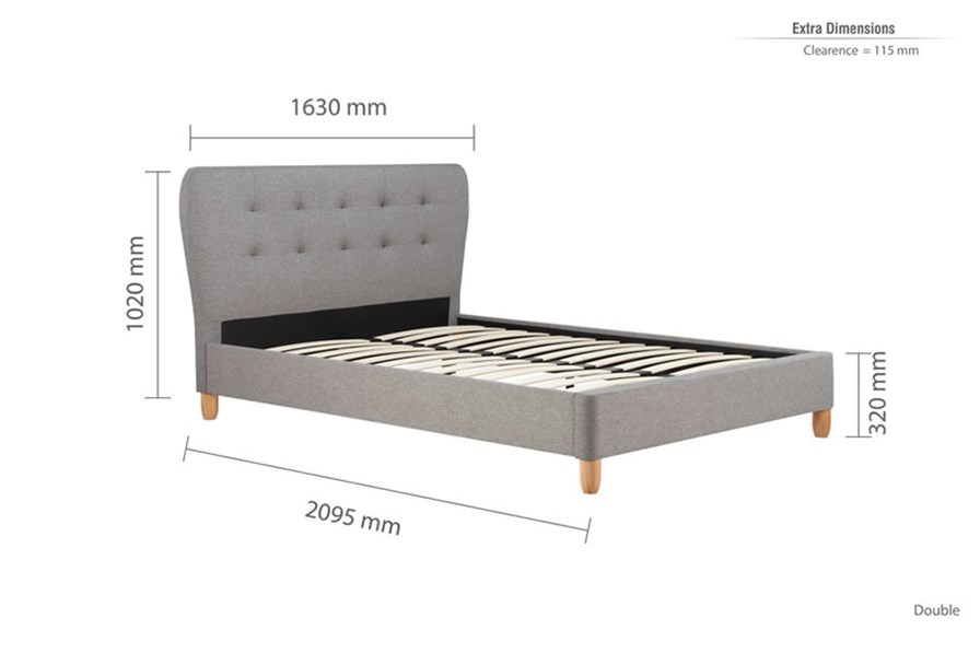 Stockholm Fabric Bed