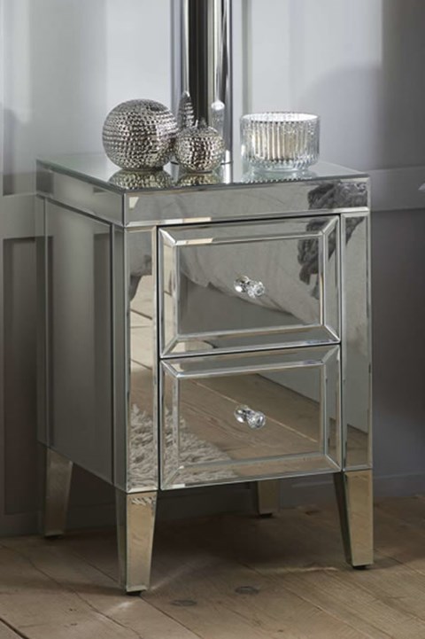 Valencia 2 Drawer Bedside