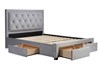 Woodbury Fabric Bed Frame