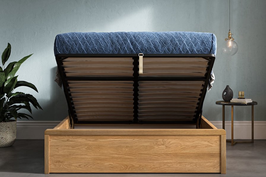 Modena Solid Oak Ottoman