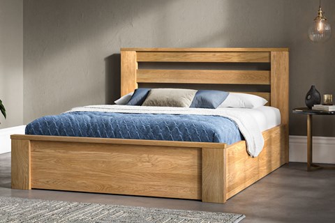 Charnwood Oak Ottoman - 5'0''(150cm) King 