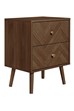Herringford 2 Drawer Bedside