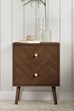 Herringford 2 Drawer Bedside