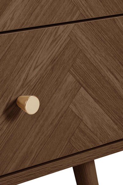 Herringford 2 Drawer Bedside