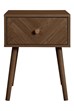 Herringford 1 Drawer Bedside