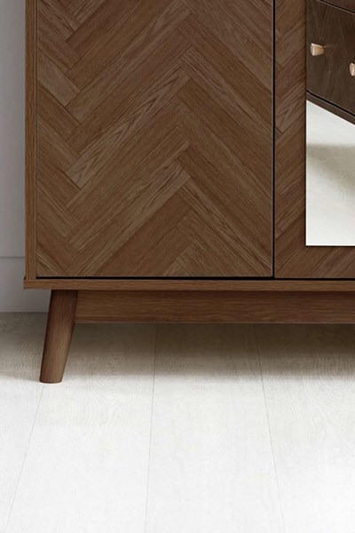 Herringford 3 Door Wardrobe With Mirror