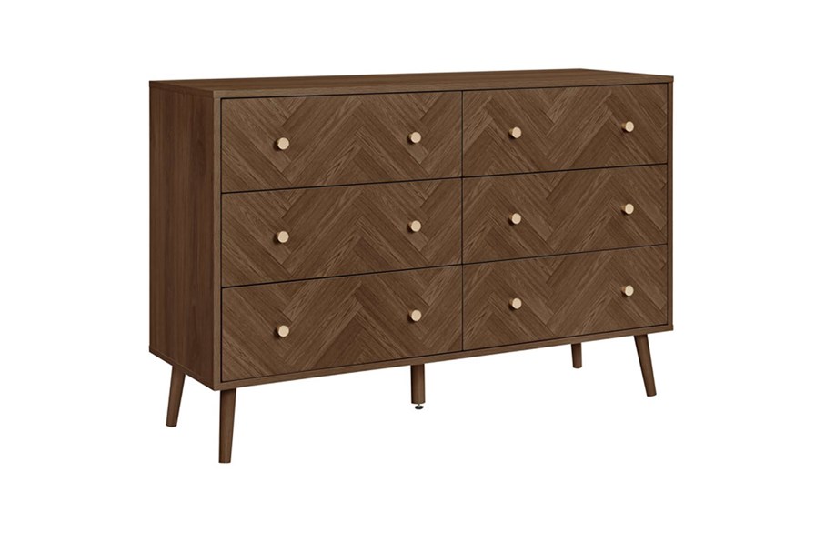 Herringford 6 Drawer Wide Chest