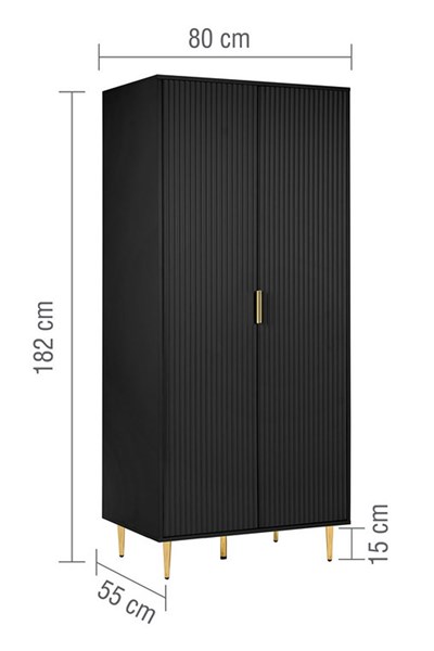 Zara 2 Door Wardrobe