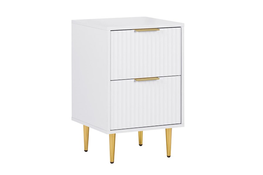 Zara 2 Drawer Bedside