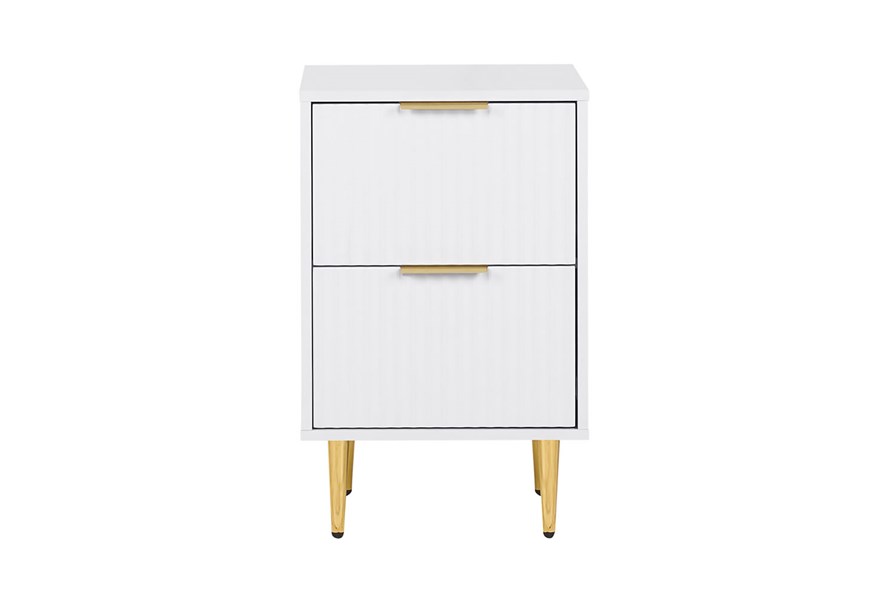 Zara 2 Drawer Bedside