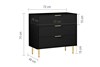 Zara 3 Drawer Chest