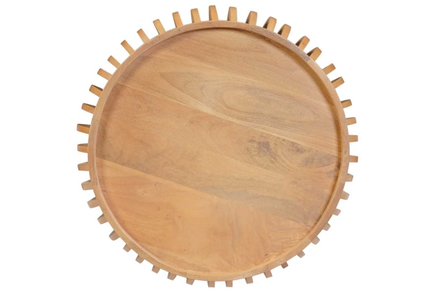 Austin Solid Wood Low Coffee Table