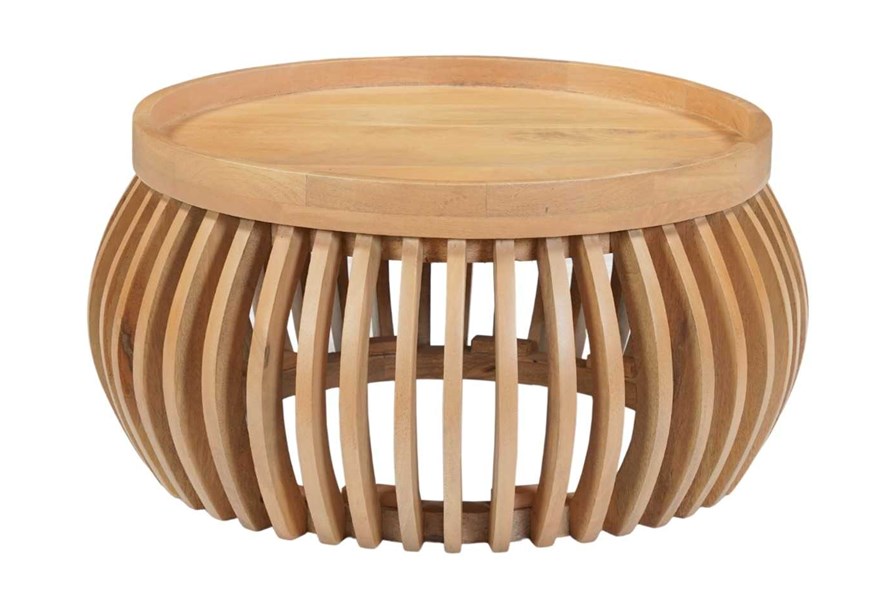 Austin Solid Wood Low Coffee Table