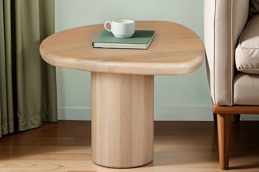 Austin Solid Wood Side Table