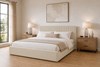 Bremen Fabric Ottoman Bed Frame