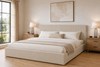 Bremen Fabric Ottoman Bed Frame