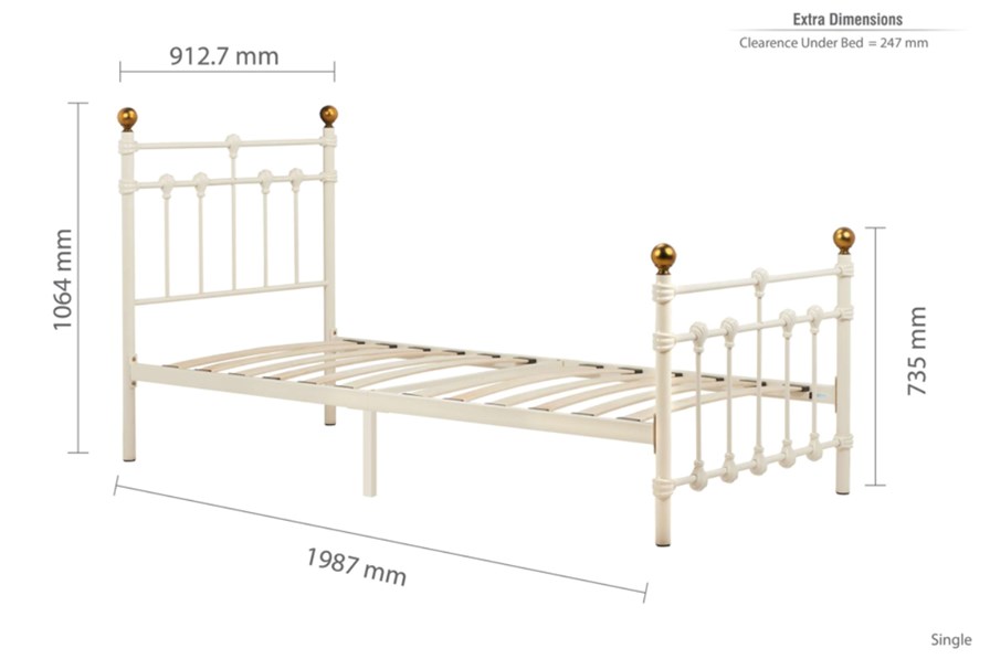 Atlas Metal Bed Frame