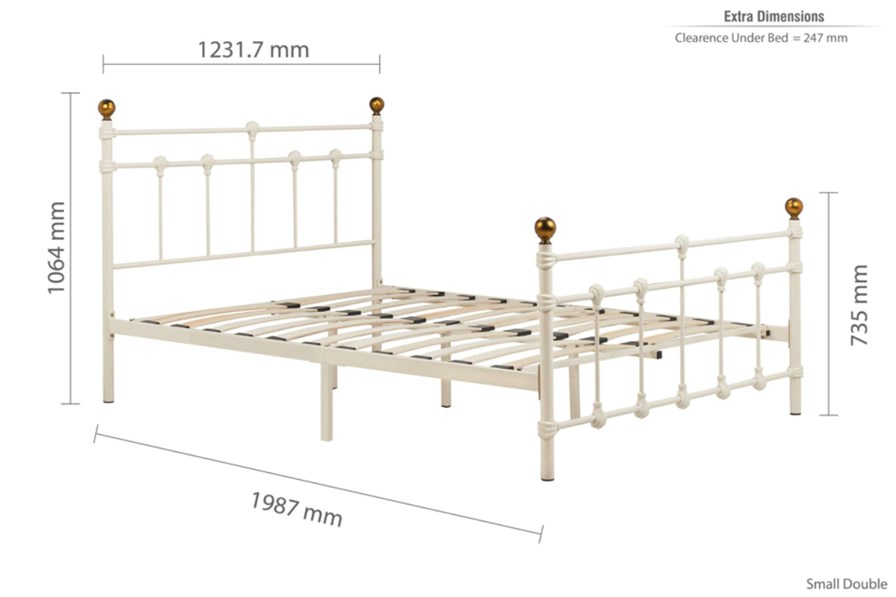 Atlas Metal Bed Frame
