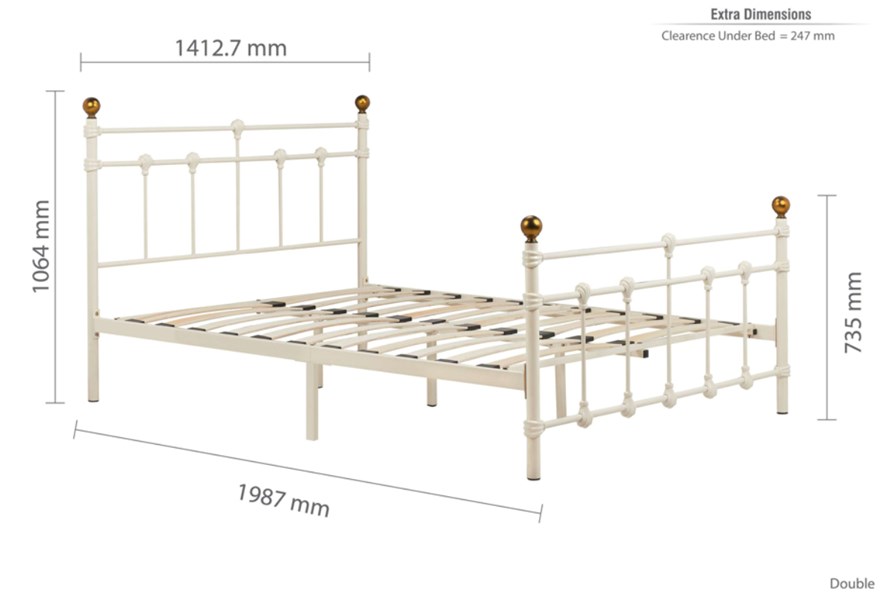 Atlas Metal Bed Frame