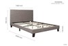Berlin Fabric Bed