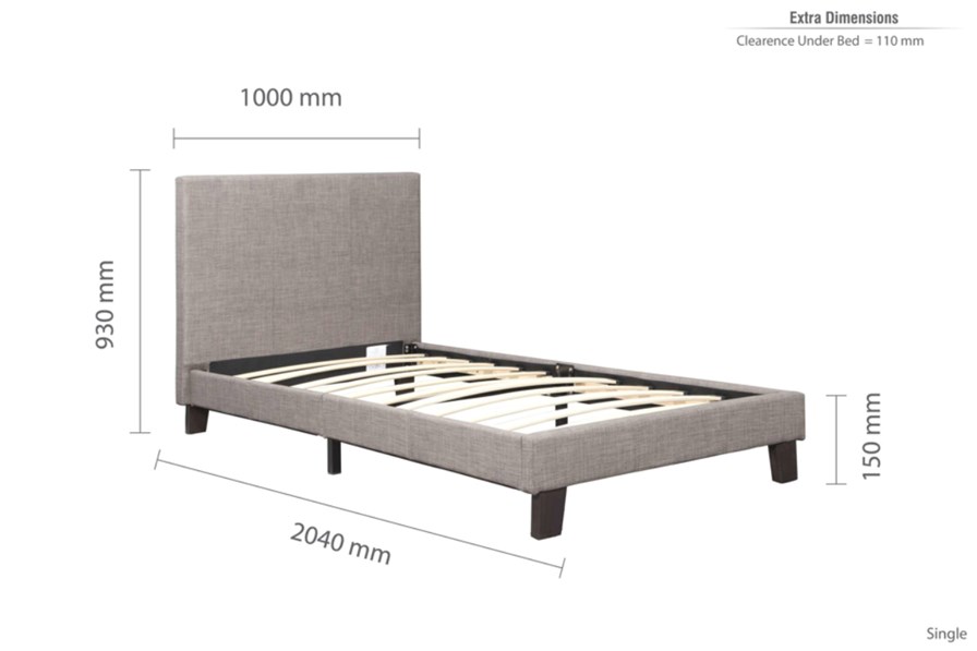 Berlin Fabric Bed
