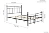 Emily Metal Bed