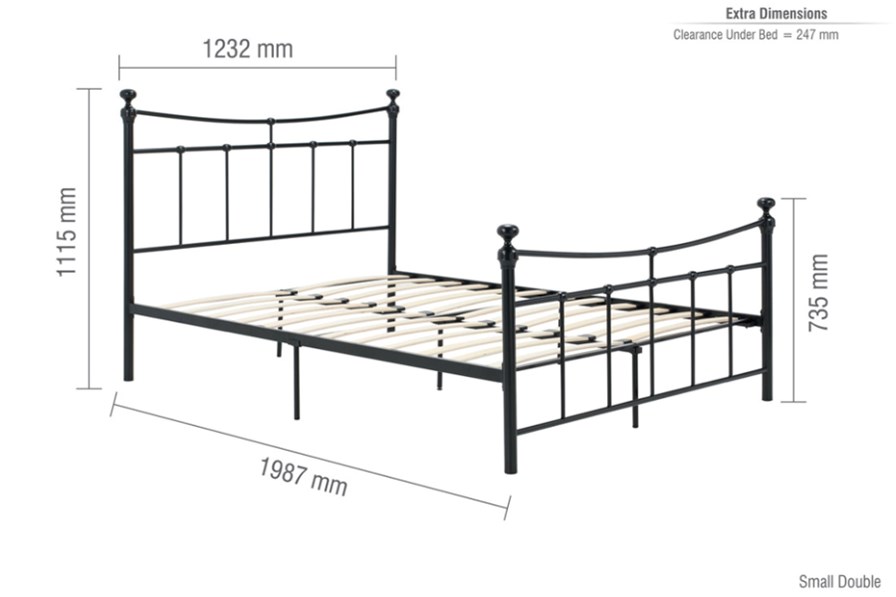 Emily Metal Bed