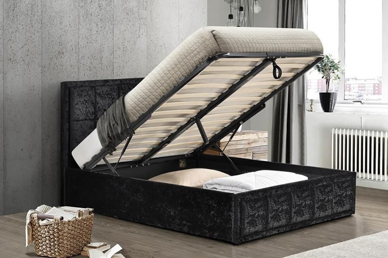 Hannover Fabric Ottoman