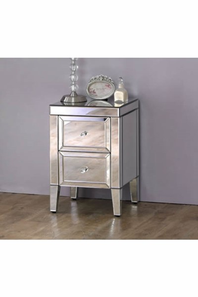 Valencia 2 Drawer Bedside