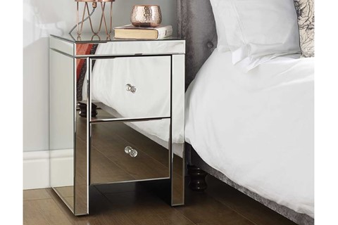 Seville 2 Drawer Bedside