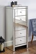 Seville 5 Drawer Narrow Chest