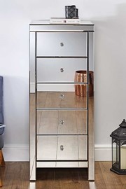 Seville 5 Drawer Narrow Chest