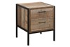 Urban Two Drawer Bedside