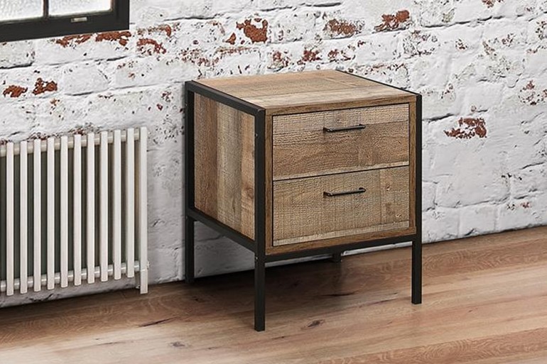 Urban Two Drawer Bedside