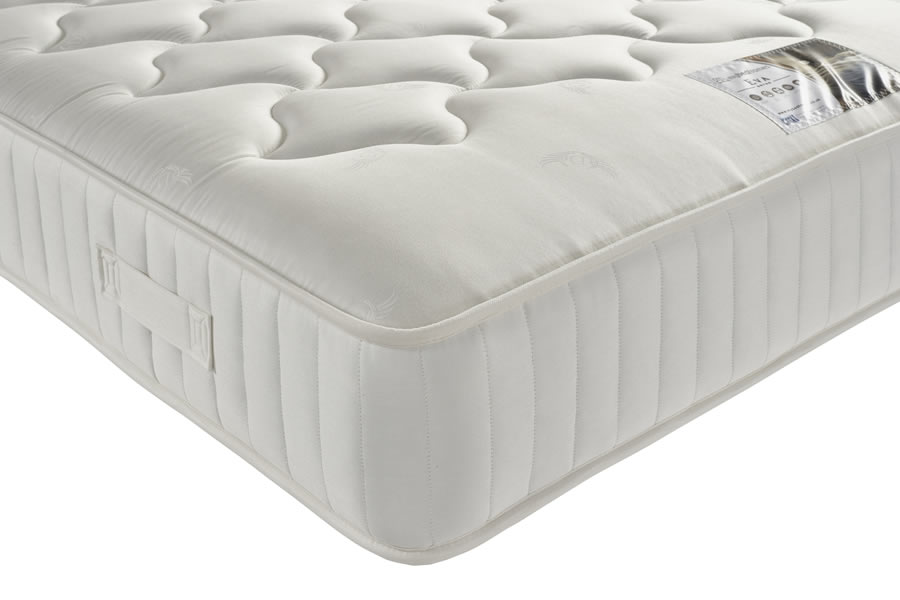 View Small Single Orthopedic Firm Feel Deep Quilted Open Coil Spring Standard Mattress Hypoallergenic Fillings Eva information